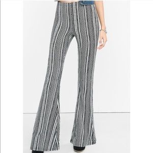 Express Boho Flared Pants